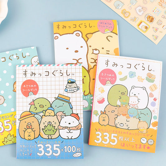 Kawaii Sumikko Gurashi Stickers Book - 16 sheets