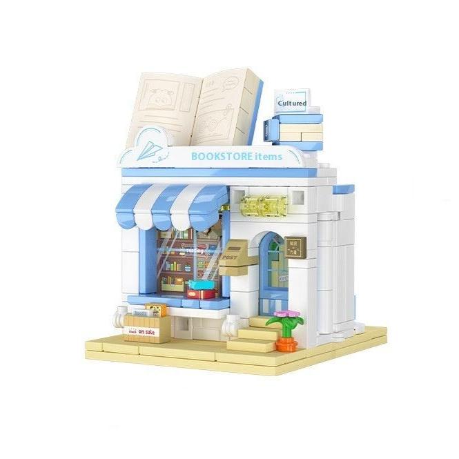 Mini Shop Building Block Set