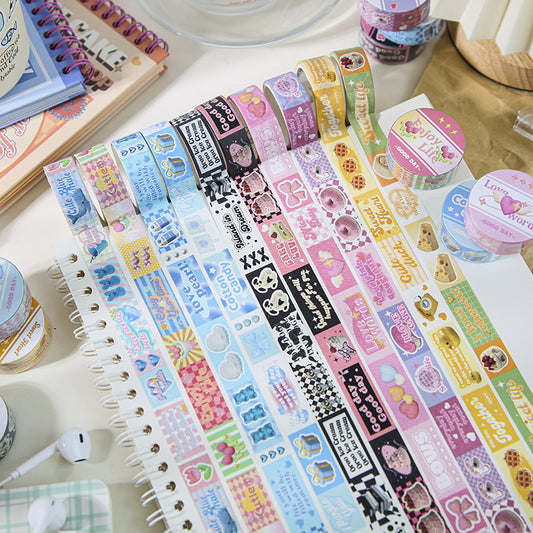 Retro Web Japanese Washi Tape