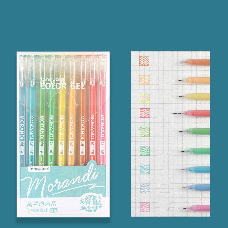 VintageVibe Morandi Gel Pen Series