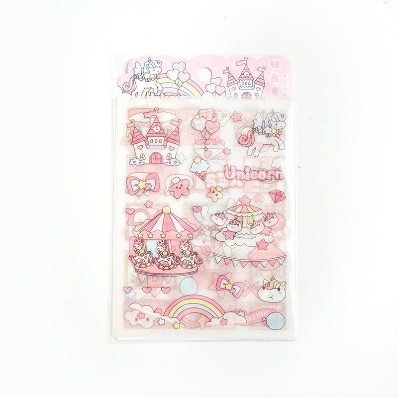 Charming Cherry Blossom Delights Sticker Set