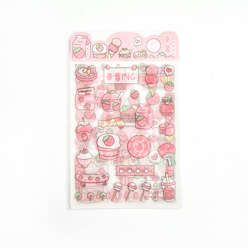 Charming Cherry Blossom Delights Sticker Set