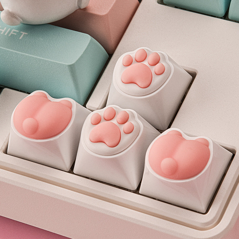 Peachy-Cat Keycap Collection