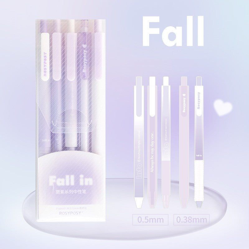 Fall Pastel Gel Pen Set