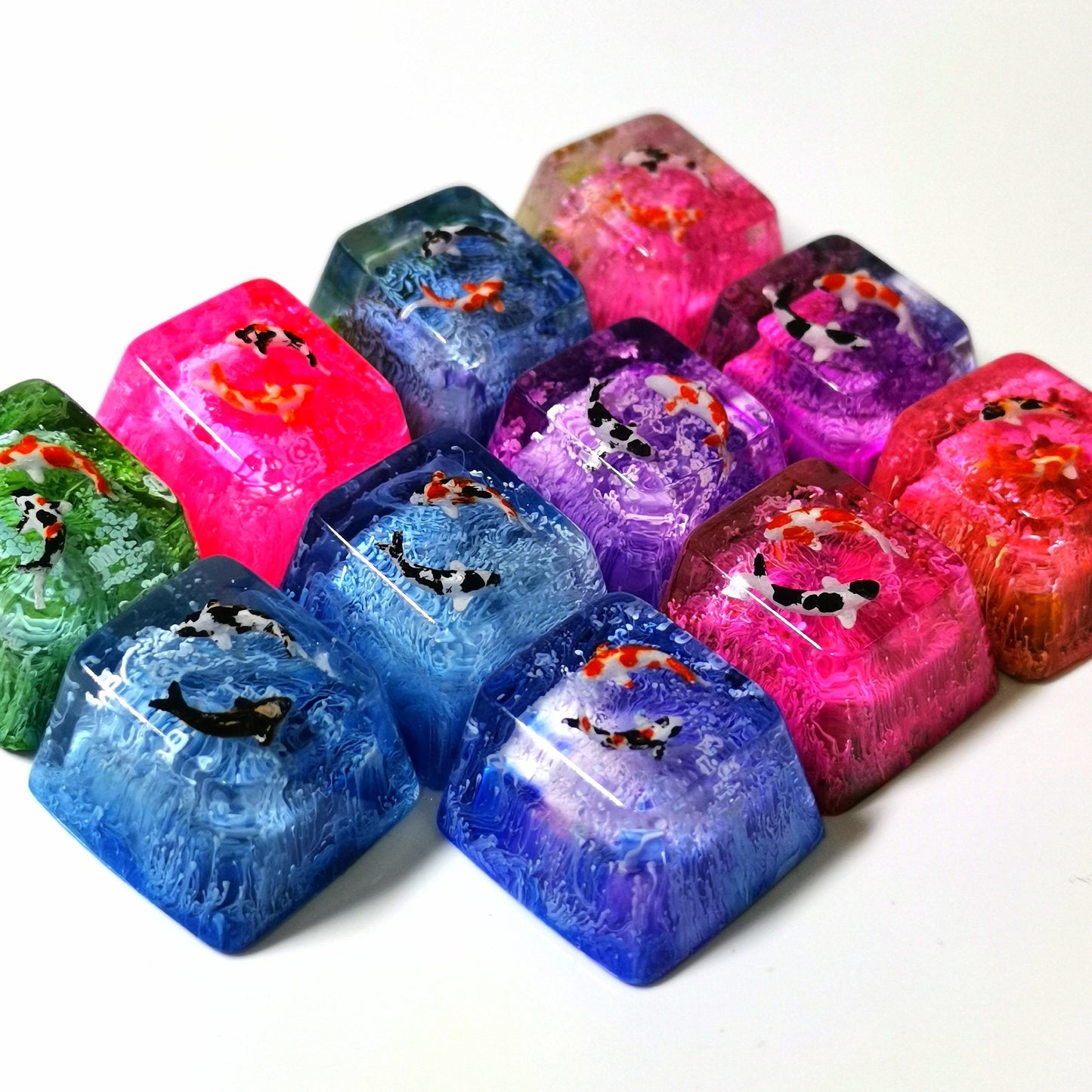 Koi Serenity: Keyboard Keycap