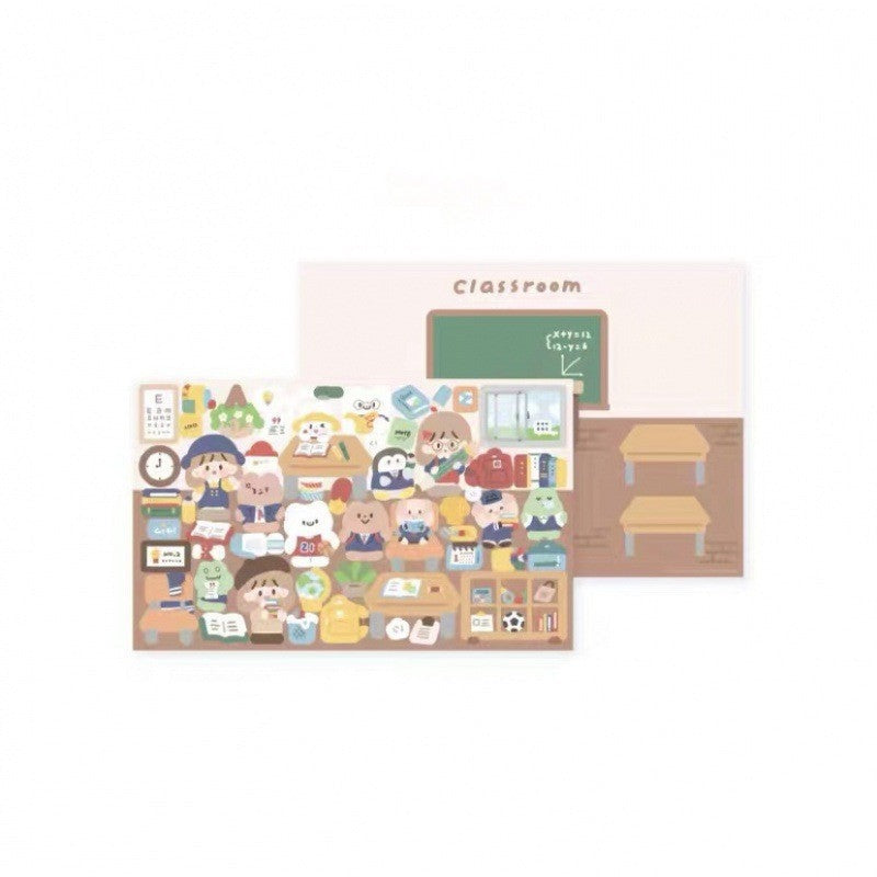 Charm Patch Collage Sticker Book