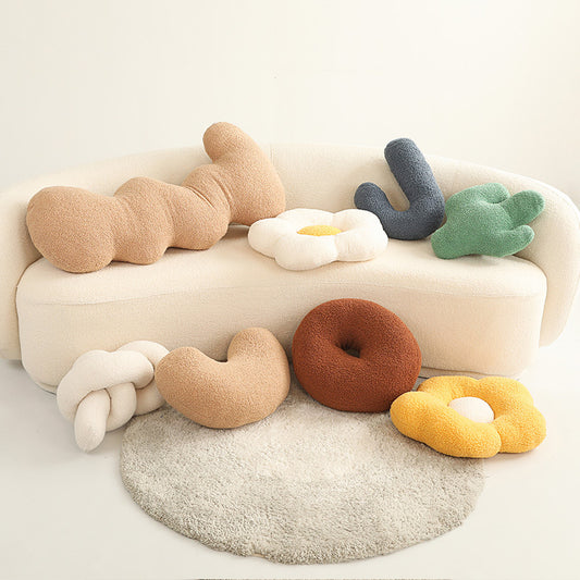 CuddleBloom Plush Artisan Cushions