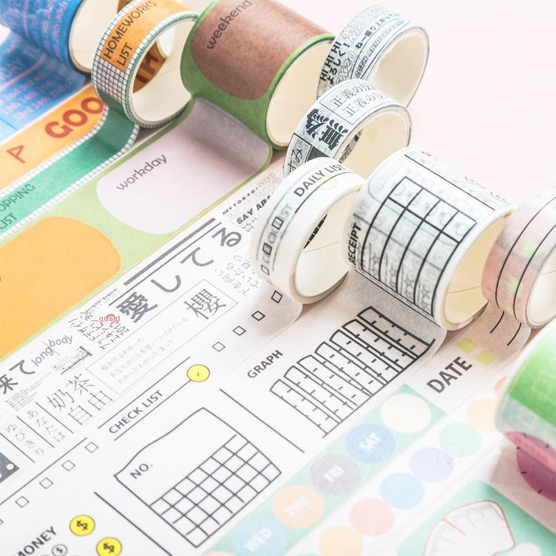 Japanese Daily Delight Washi Tape