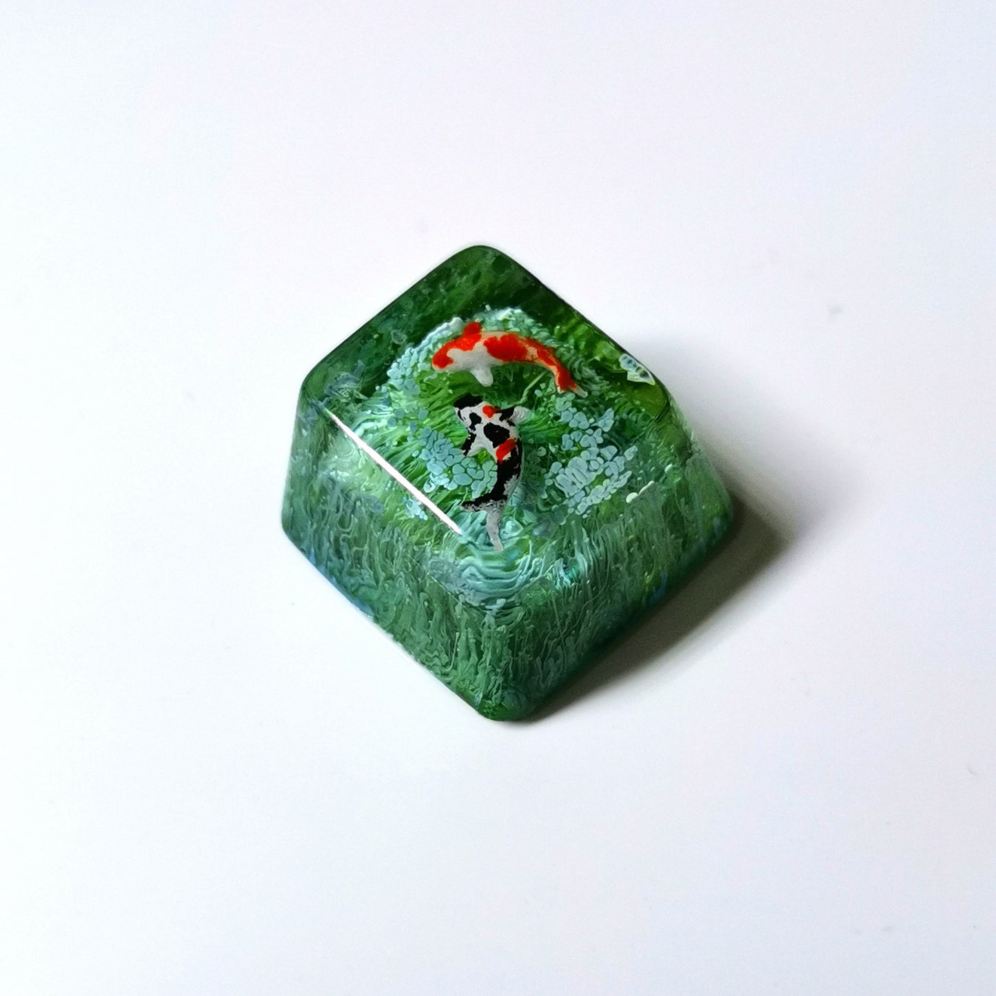 Koi Serenity: Keyboard Keycap