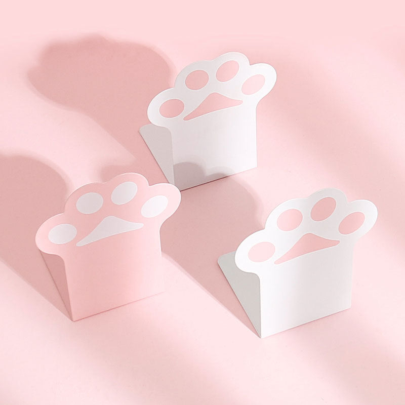 Purr-fect Pawprints: Cat Paw Desktop Book Stand