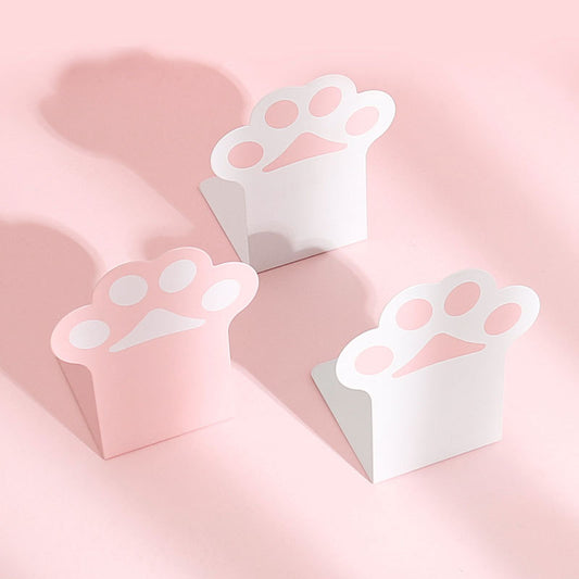 Purr-fect Pawprints: Cat Paw Desktop Book Stand