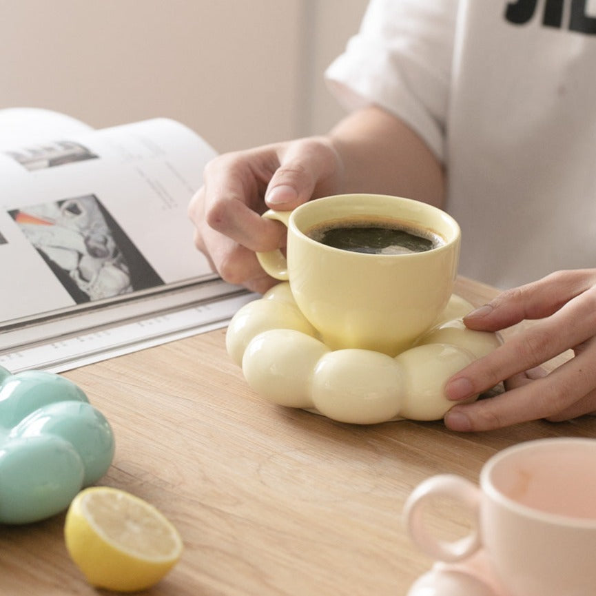 SkySip Cloud Ceramic Cup & Saucer Collection