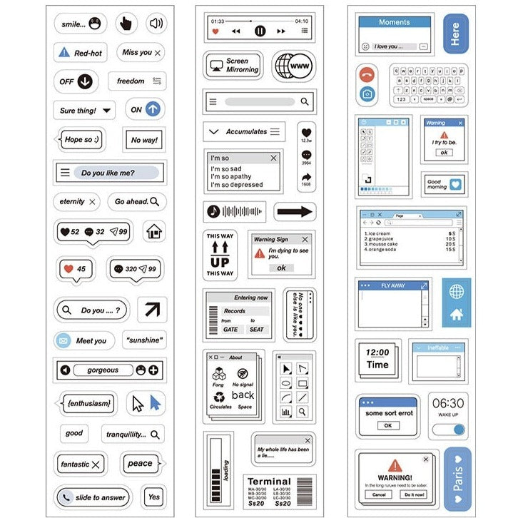 Complex Imagination Sticker Set