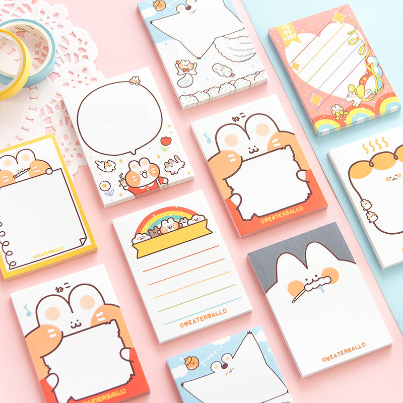 Mengmeng Bunny Sticky Notepad