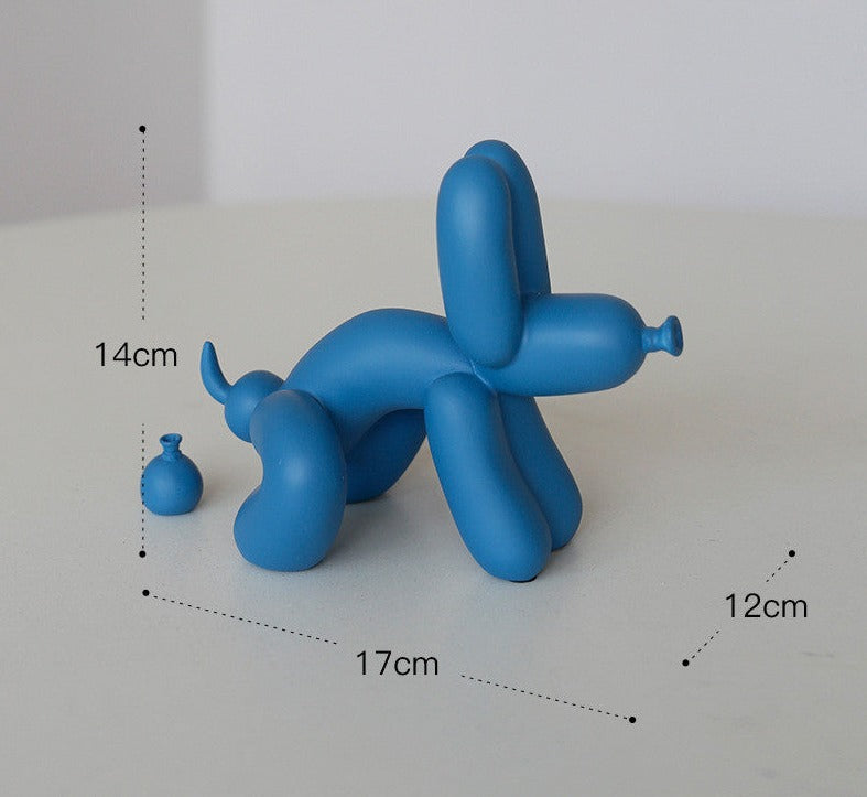 Chromatic Balloon Pup Sculpture