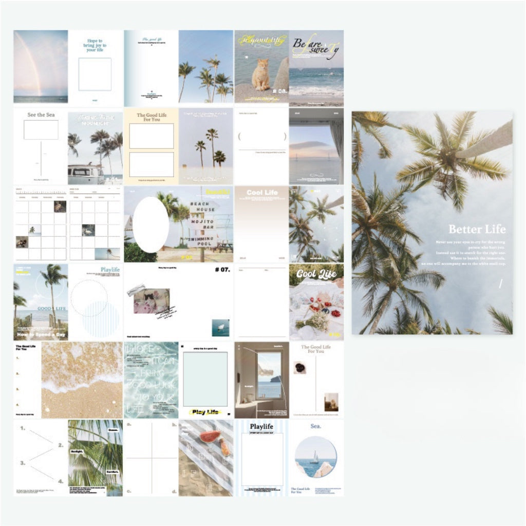 Summer Tales Aesthetic Scenery Diary