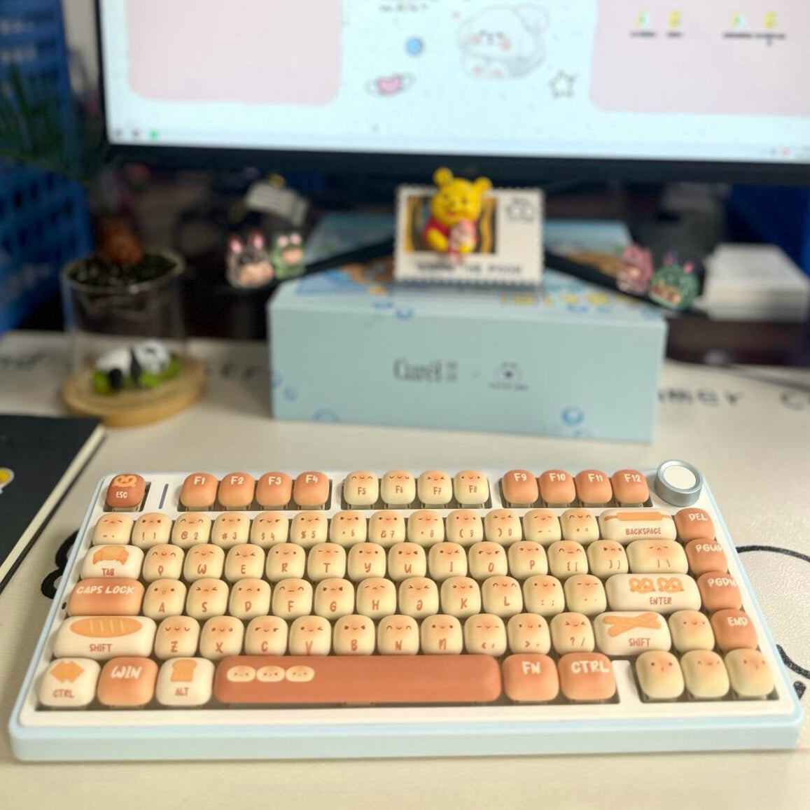 Steamed Bun Keycap Set