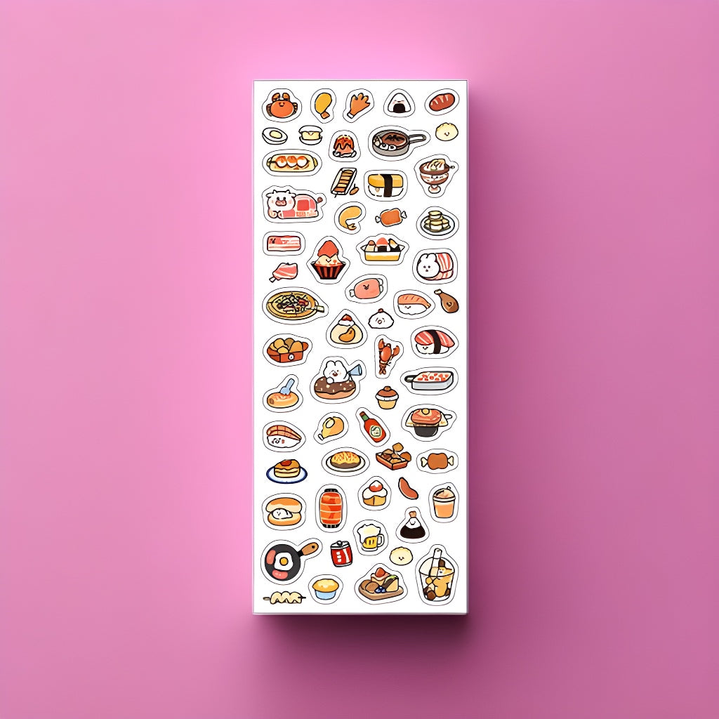 Korean Minimalist Journal Stickers