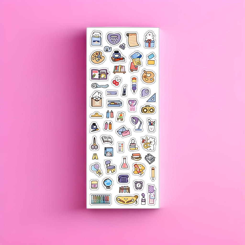 Korean Minimalist Journal Stickers