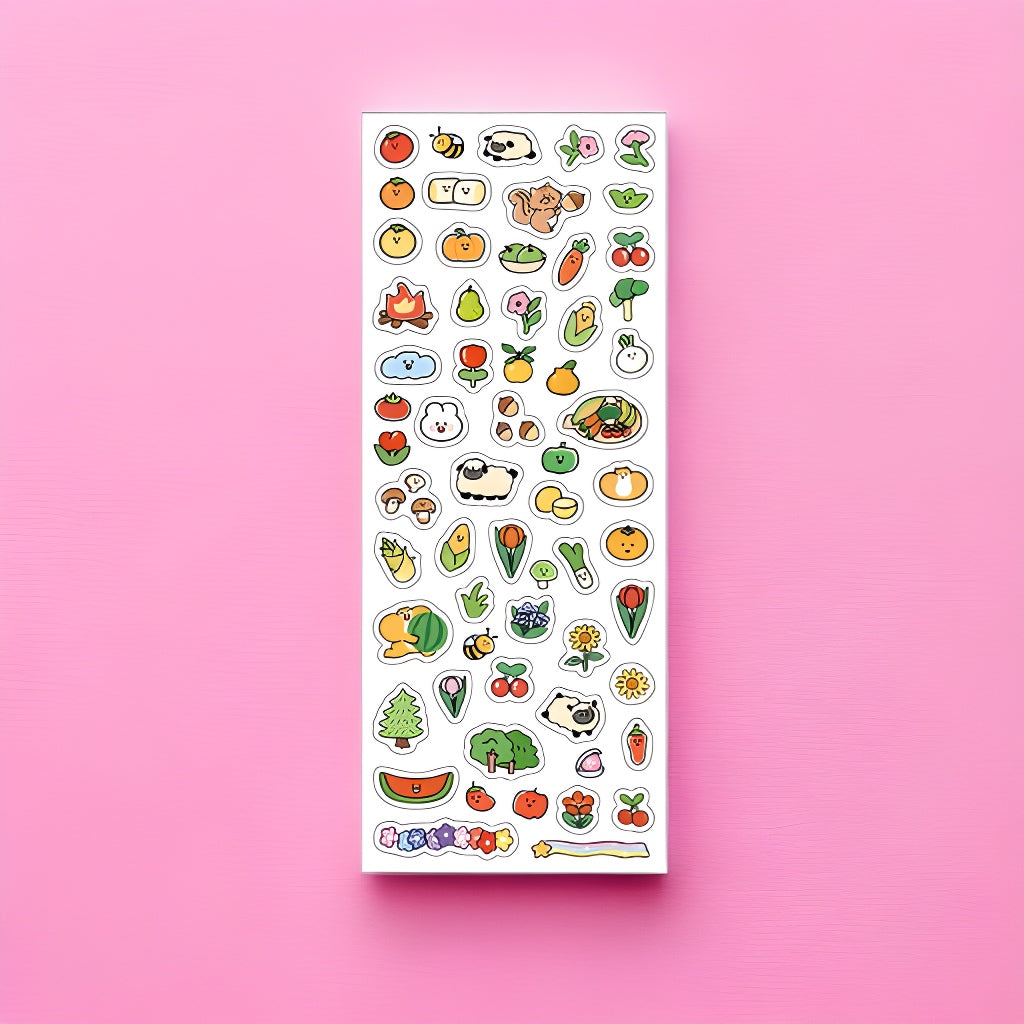 Korean Minimalist Journal Stickers