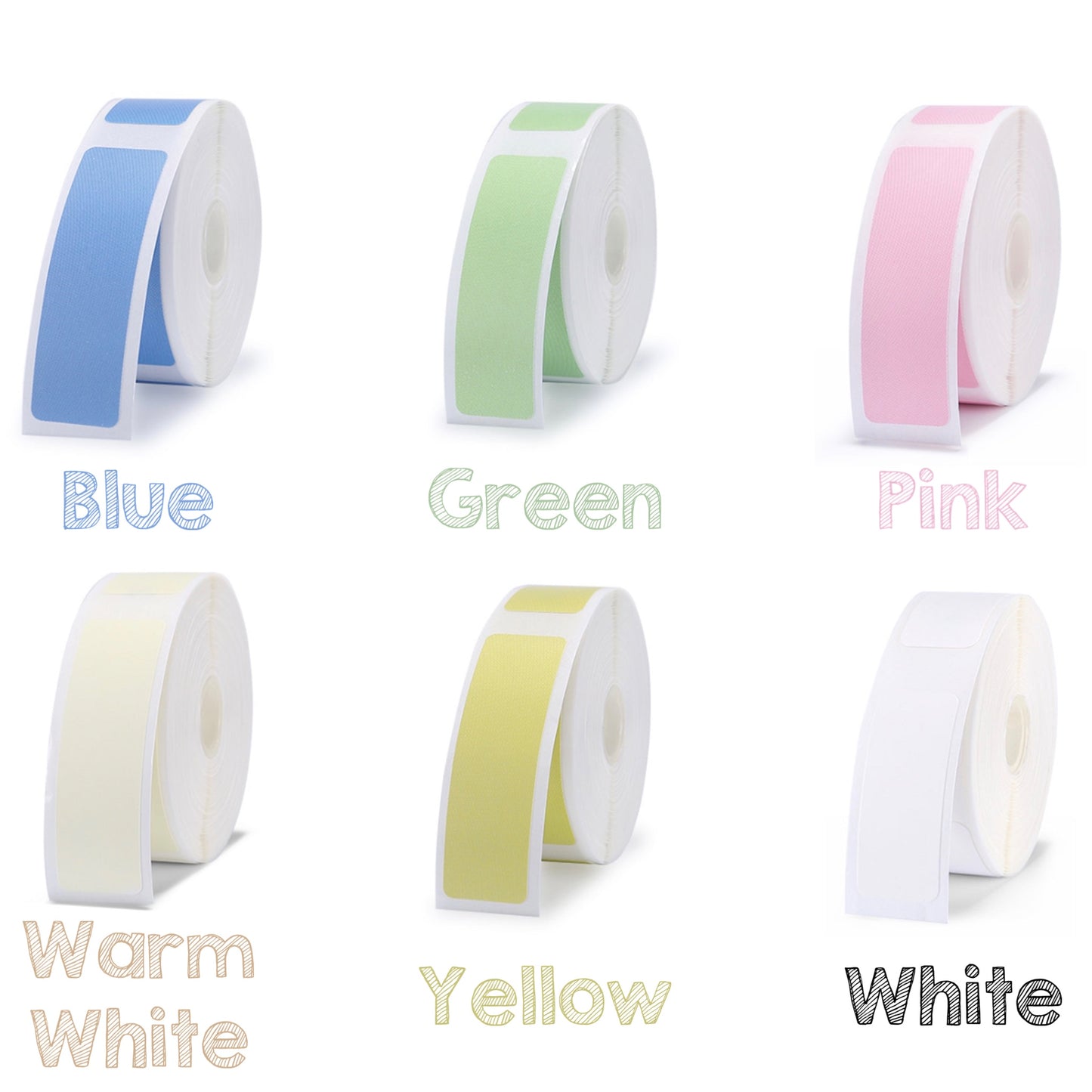 Waterproof Label Printer Paper Roll (12x40mm)