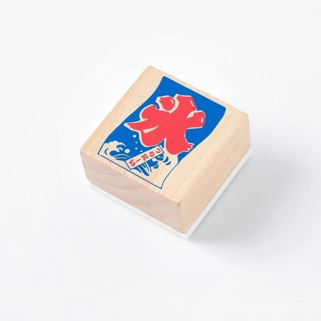 Japanese Craftique Wooden Stamp Collection