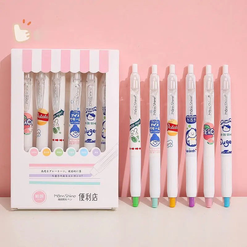 Snack Shop - Bright Highlighter Set