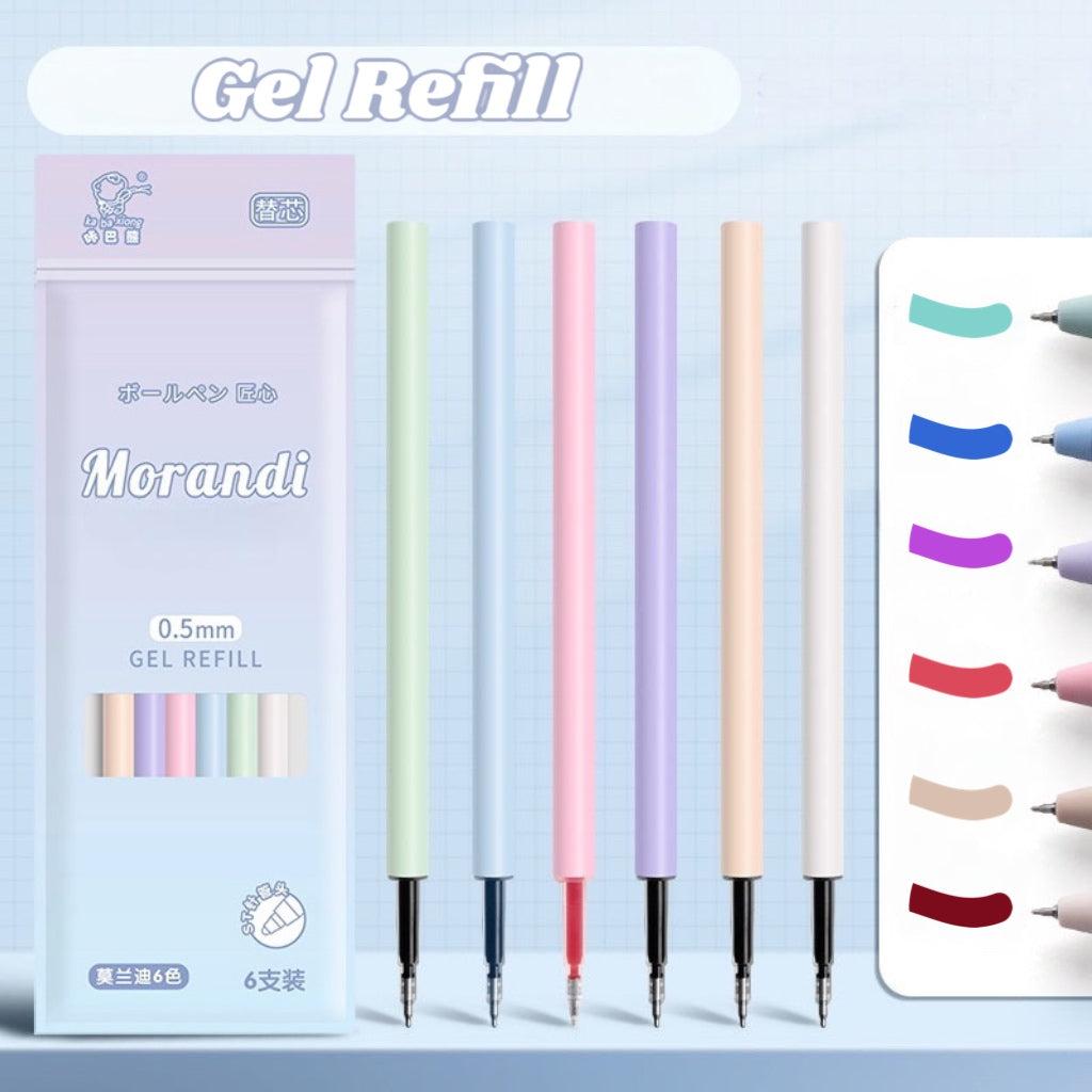 Pastel Aura Morandi Pen Set - Quick-Dry, Multicolour Magic