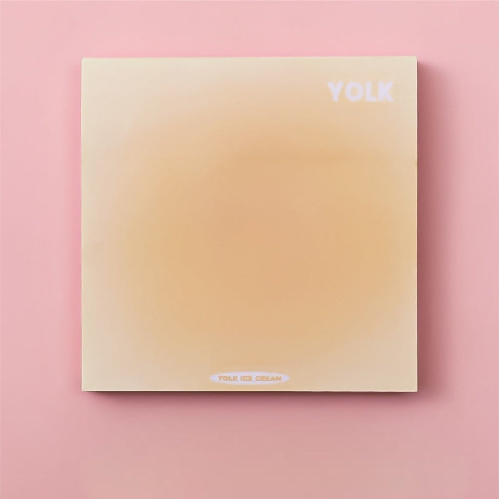 Egg Yolk Gradient Sticky Notes