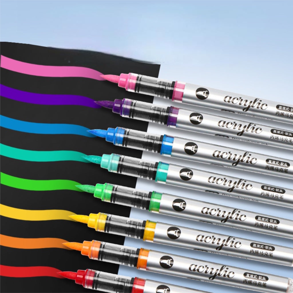 Grasp Acrylic Marker Set