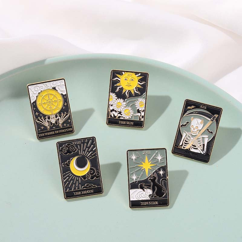 Mystique Tarot Brooch Collection