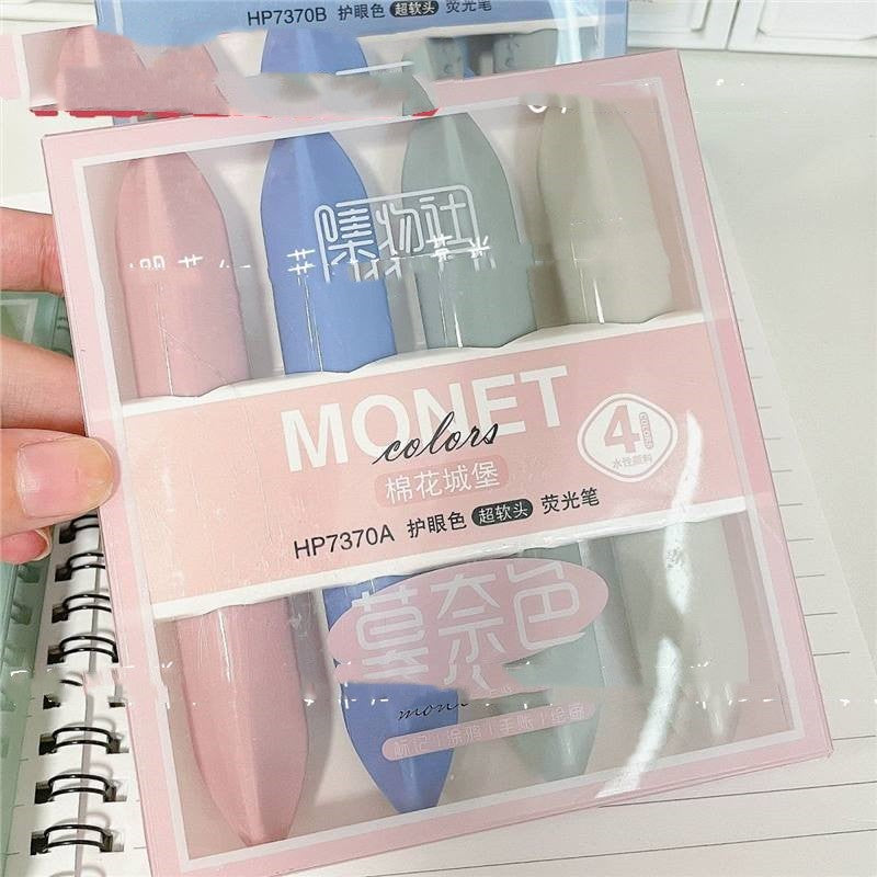 Monet Series Highlighter Markers Set