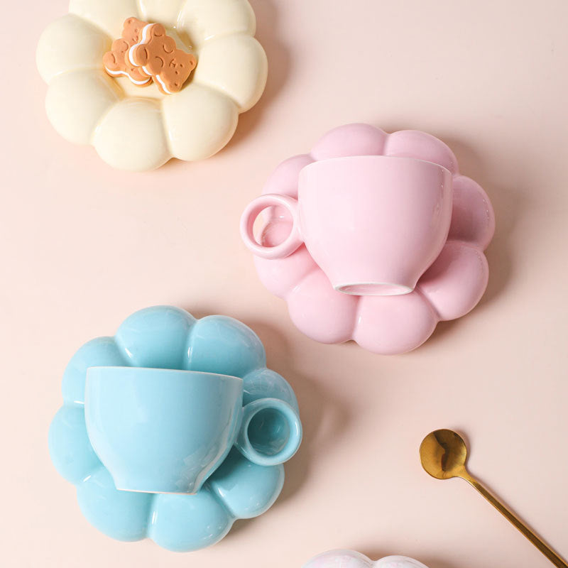 SkySip Cloud Ceramic Cup & Saucer Collection