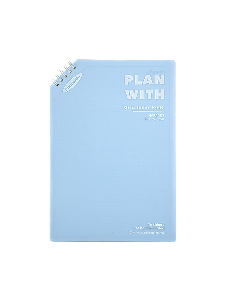 PlanWith Oblique Angle Notebook