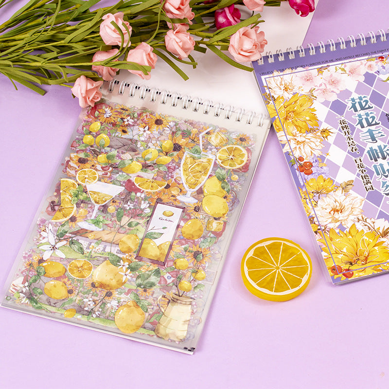 Flower Personality Sticker Book